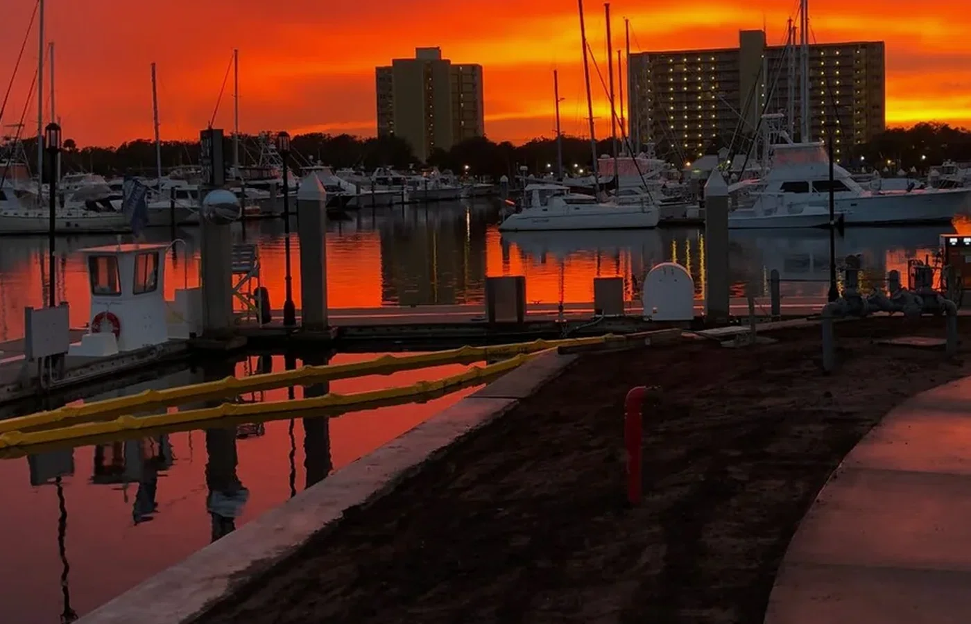 Completed AVS Marine waterfront construction project related to A Florida marine contractor built for waterfront work.