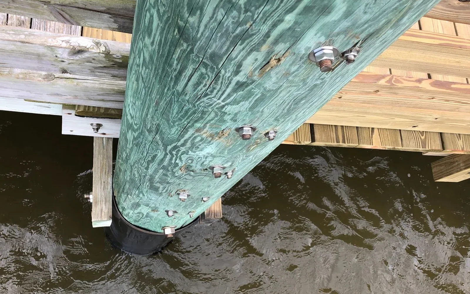 Dock construction in Central Florida. by AVS Marine in Florida
