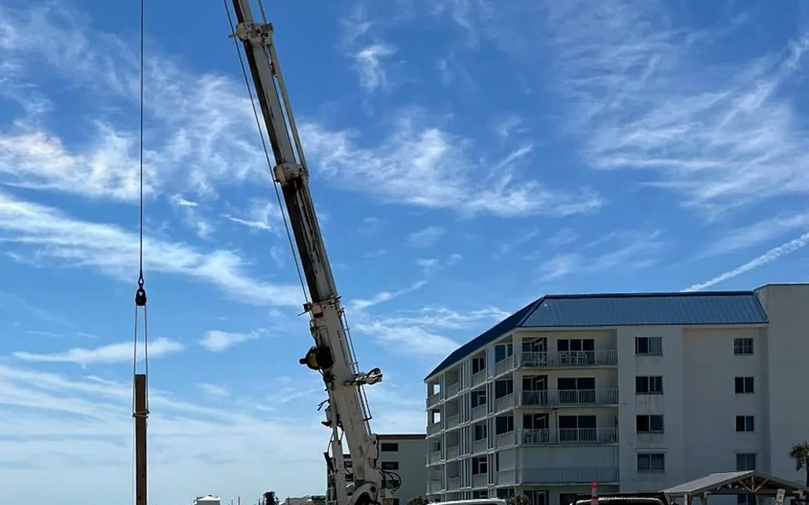 Marine construction in Ponce Inlet. by AVS Marine in Florida
