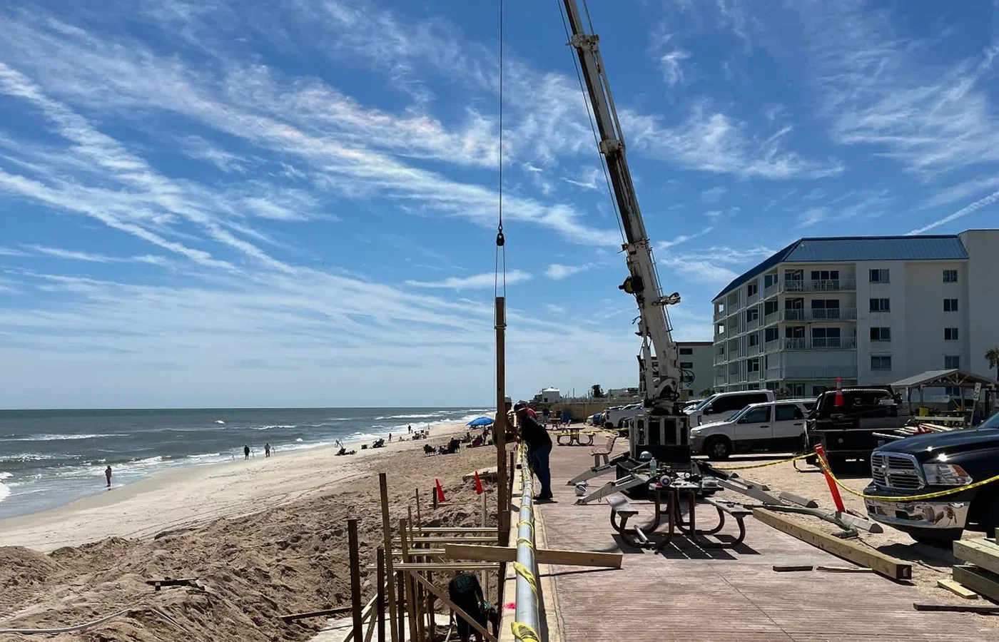 Completed AVS Marine waterfront construction project related to Marine construction in Port Orange.