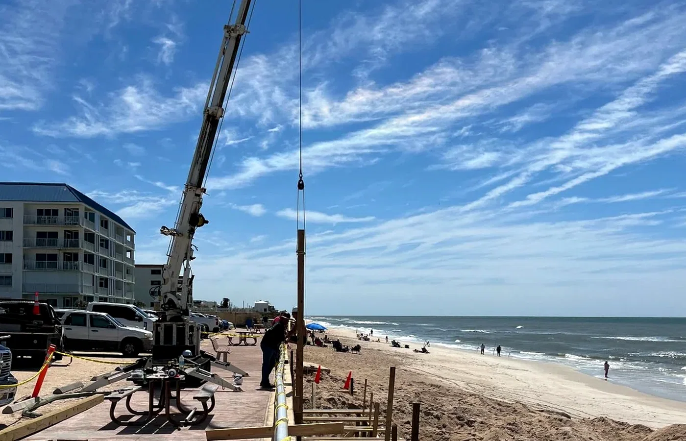 Completed AVS Marine waterfront construction project related to Marine construction in Volusia County.