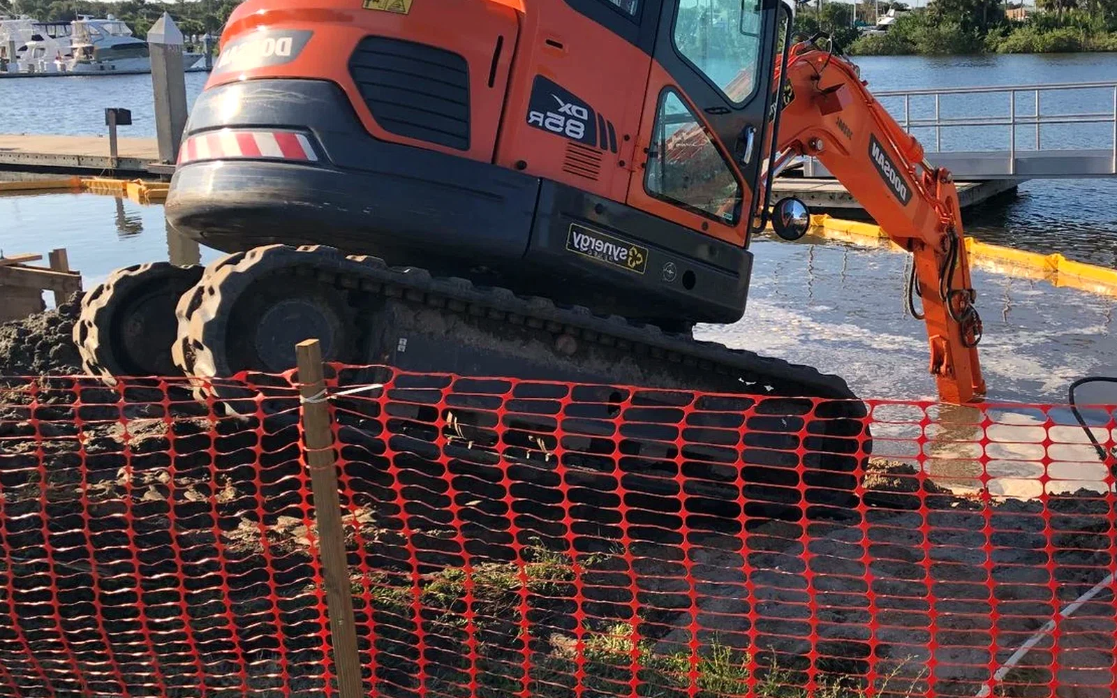Boat ramp and launch construction for public and private waterfronts. by AVS Marine in Florida