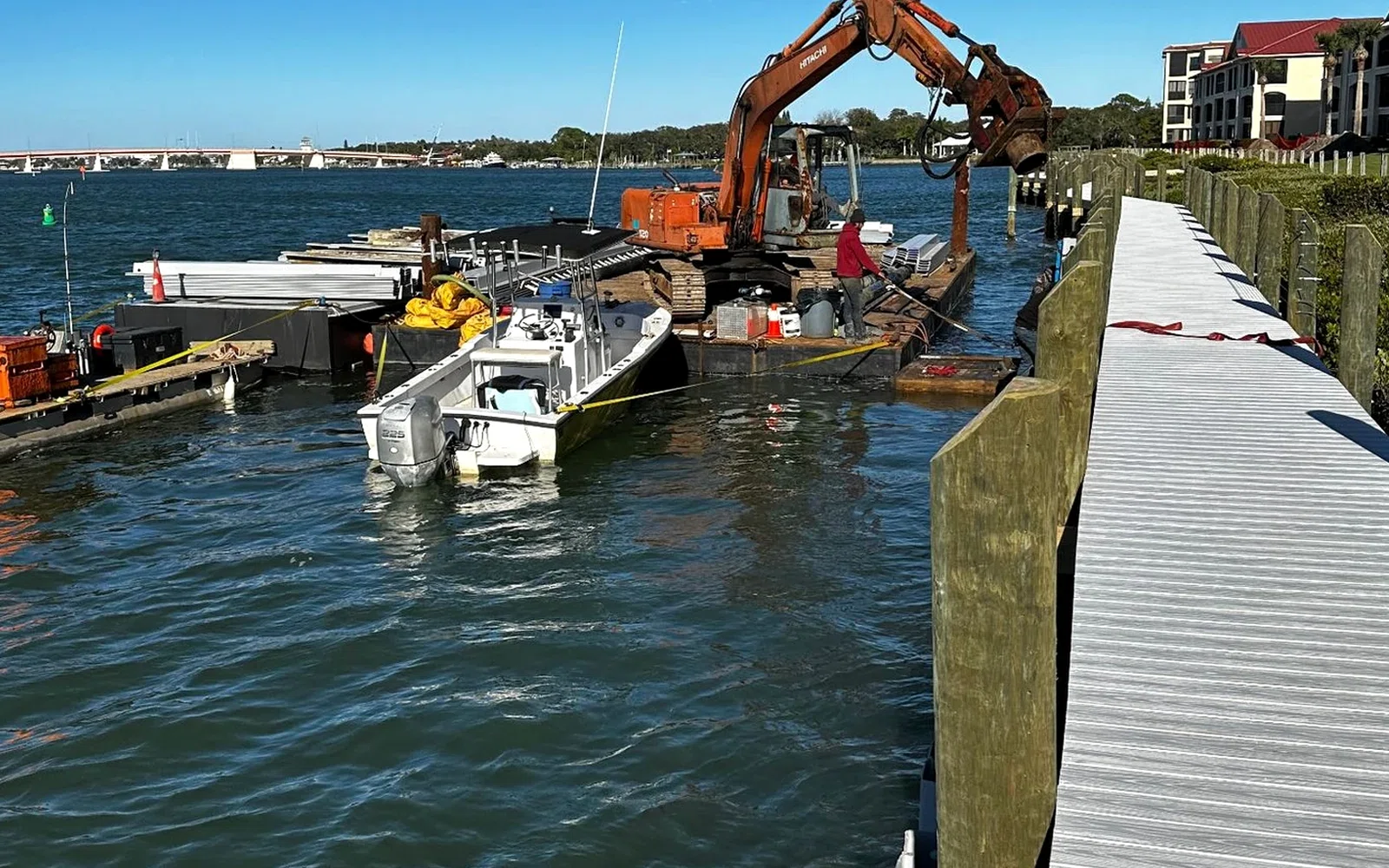 Marina construction and waterfront infrastructure. by AVS Marine in Florida