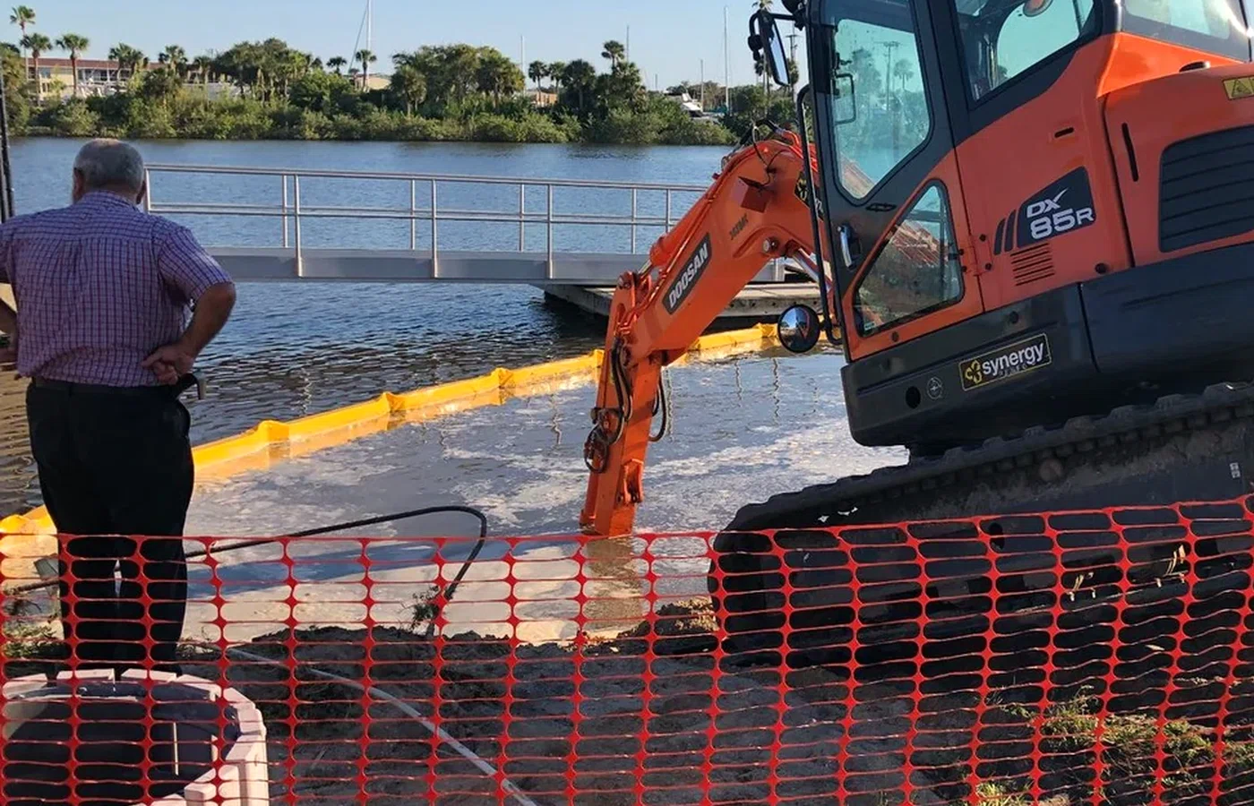 Completed AVS Marine waterfront construction project related to Marina construction and waterfront infrastructure.